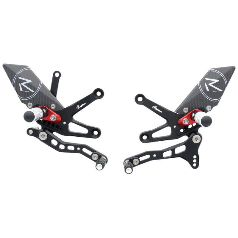 Ensemble de liens de frein réglable R (édition spéciale) avec repose-pieds pliant Kawasaki ZX-10R 2016-2020