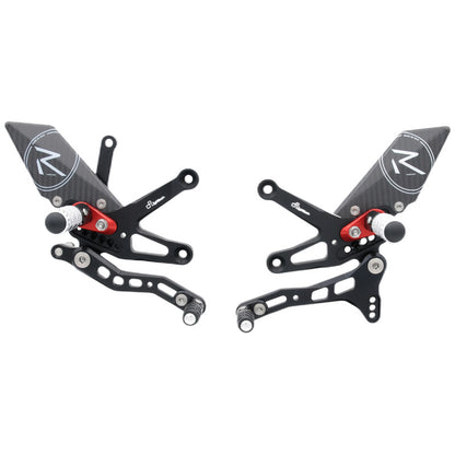 Ensemble de liens de frein réglable R (édition spéciale) avec repose-pieds pliant Kawasaki ZX-10R 2016-2020