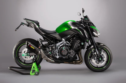 Ensemble de liaisons de frein réglable avec des repousses de bas de page fixe Kawasaki Z900 2017-2023