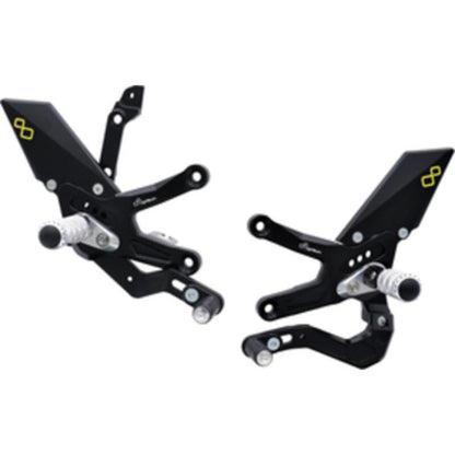 Ensemble d'interrupteurs de frein réglable avec des reproches pliants et un modèle d'interrupteur standard Kawasaki Ninja ZX-10R 2021+
