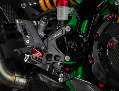 Verstelbare remschakelset met vaste voetsteunen Kawasaki Z900 (2017-2019)