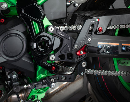 Verstelbare remschakelset met vaste voetsteunen Kawasaki Z900 (2017-2019)