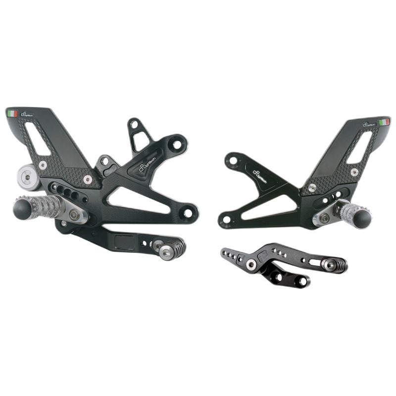 Ensemble de liens de frein réglable avec reproches fixes Triumph Daytona 675 2013-2017