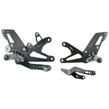 Ensemble de liens de frein réglable avec repose-pieds repliés Triumph Daytona 675 2013-2017