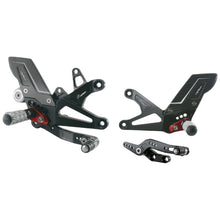Ensemble de liens de frein réglable R (édition spéciale) avec repose-pieds pliant Triumph Daytona 675 2013-2017