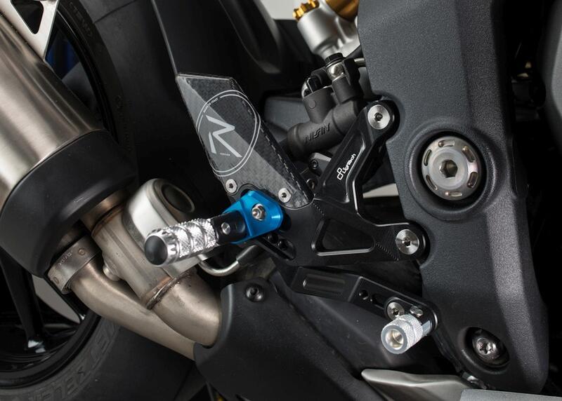 Verstelbare remschakelset met vaste voetsteunen Triumph Speed Triple 1200 RS 2021+