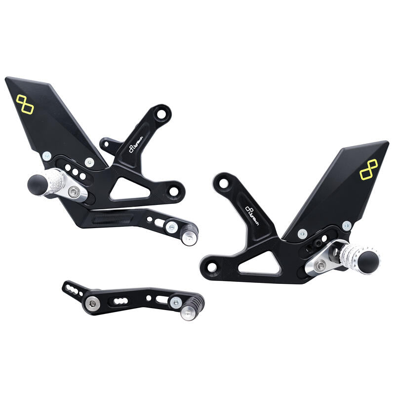 Verstelbare remschakelset met vaste voetsteunen Triumph Speed Triple 1200 RS 2021+