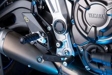 Ensemble de liens de frein réglable avec les repousses de bas de pied fixes Yamaha MT-07 2014+