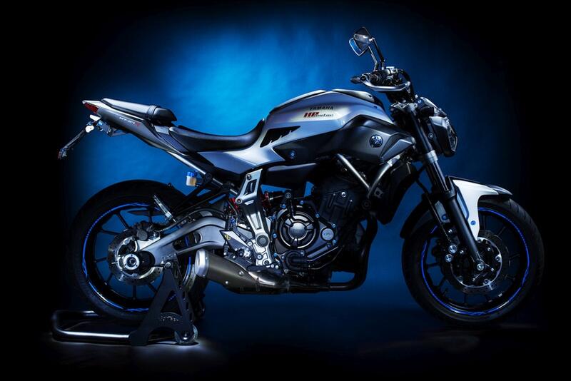 Ensemble de liens de frein réglable R (édition spéciale) avec repose-pieds pliant Yamaha MT-07 2014+