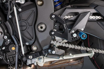Ensemble de liens de frein réglable R (édition spéciale) avec repose-pieds pliant Yamaha MT-10 SP 2017-2021