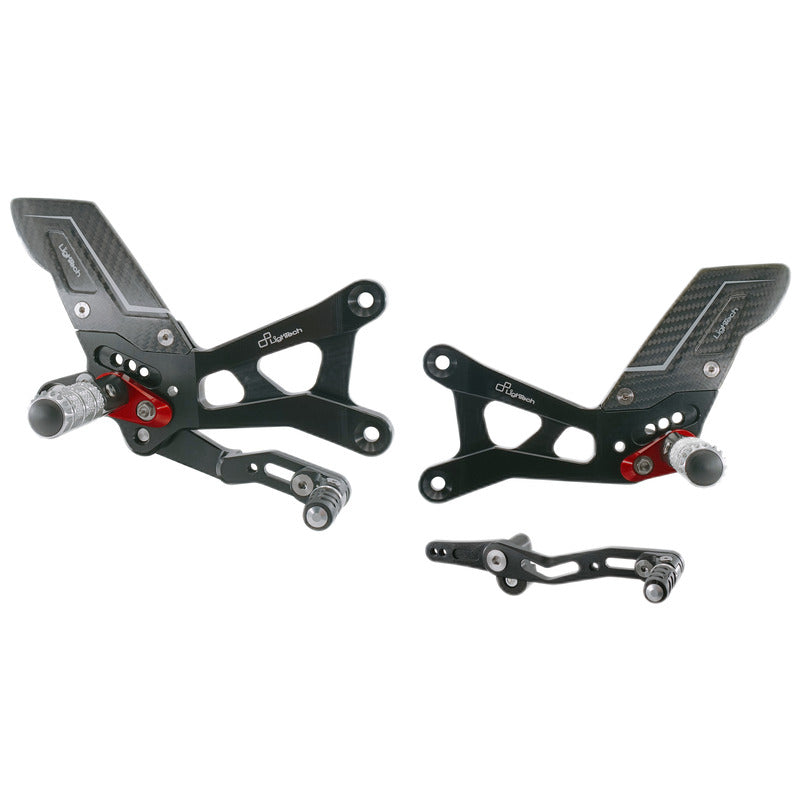 Ensemble de liens de frein réglable R (édition spéciale) avec repose-pieds pliants Yamaha R6 2017+
