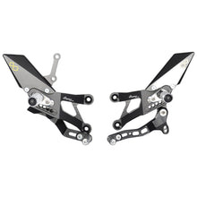 Ensemble d'interrupteurs de frein réglable avec repose-pieds pliants et modèle d'interrupteur standard Yamaha R3 2015+