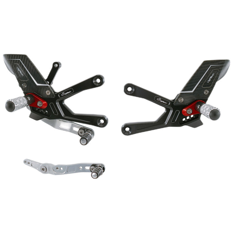 Ensemble de liens de frein réglable R (édition spéciale) avec repose-pieds pliant Yamaha R1m 2015+