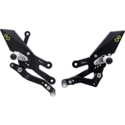 Budget paddockstand met vaste haken en twee wielen - Yamaha YZF-R7 (2026+)