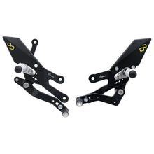 Ensemble de liaisons de frein réglable avec des repousses de bas de page fixes Yamaha R7 2022+