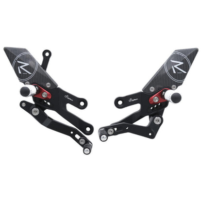Ensemble de liens de frein réglable R (édition spéciale) avec repose-pieds pliant Yamaha R7 2022+