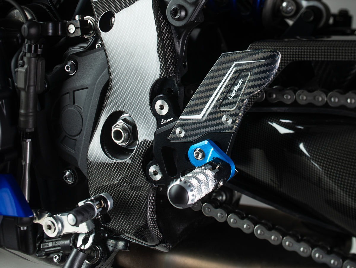 Kit de commandes reculées réglables R (édition spéciale) avec repose-pieds rabattables Yamaha R7 2025+