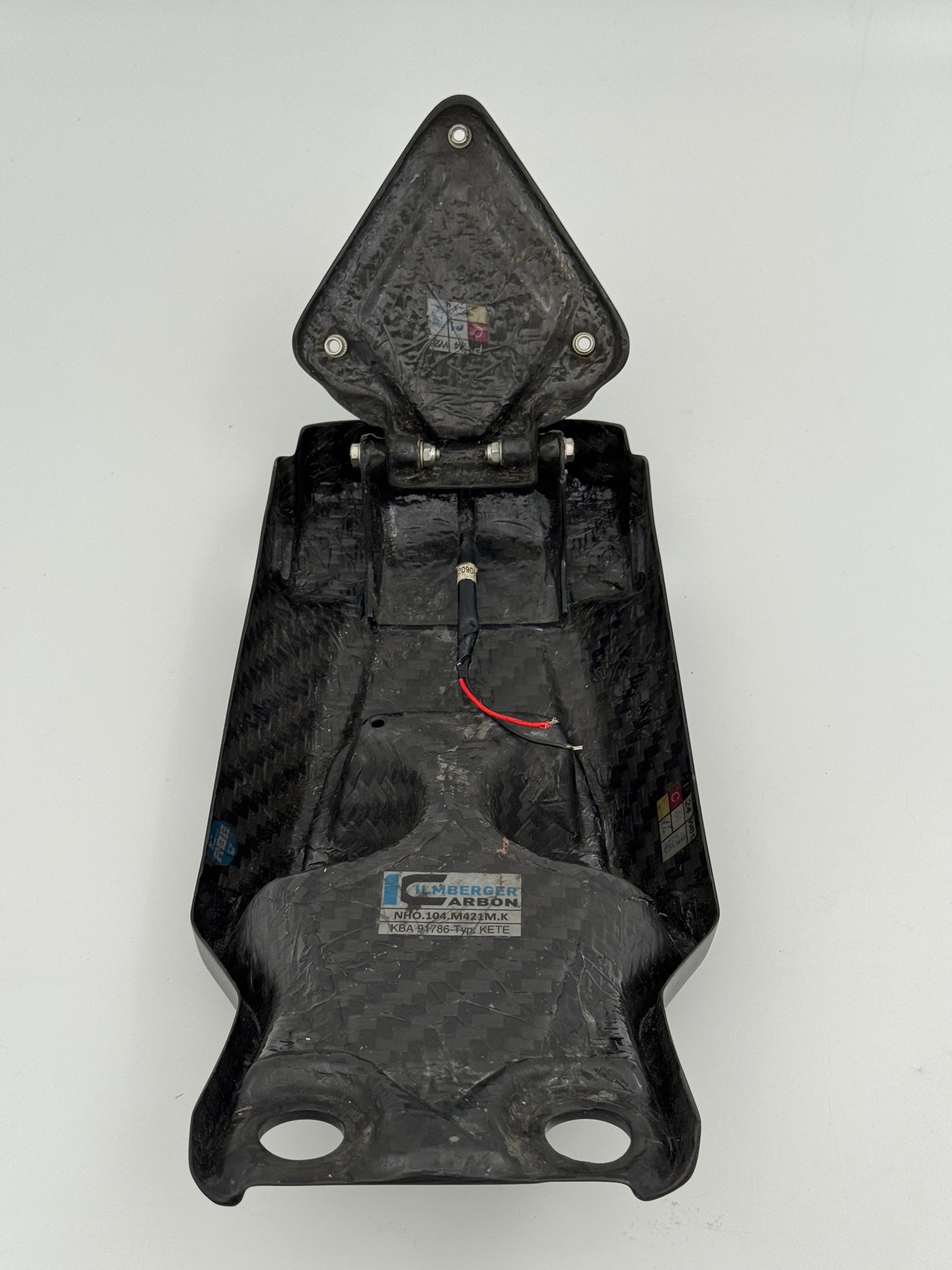 Porte-plaque d'immatriculation Matt Carbon Multistrada V4 2021+ Ducati Multistrada V4 (2021+)