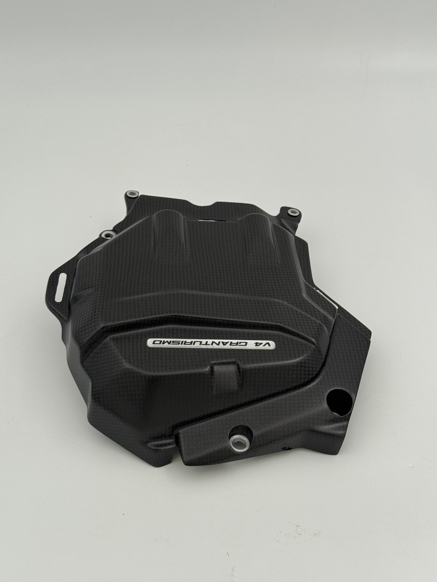 VERKOCHT_Carbon Cilinderkop Cover – Ducati Multistrada V4 (2021–2025+) – (gebruikt)