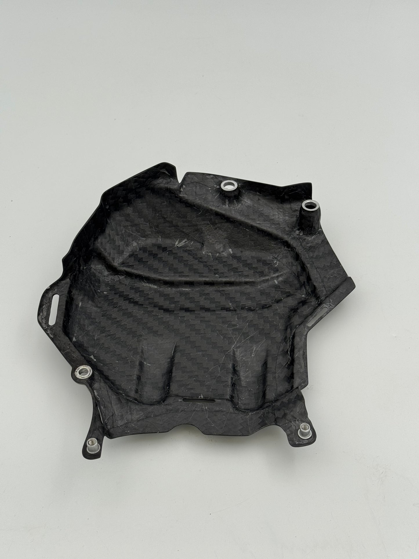 VERKOCHT_Carbon Cilinderkop Cover – Ducati Multistrada V4 (2021–2025+) – (gebruikt)
