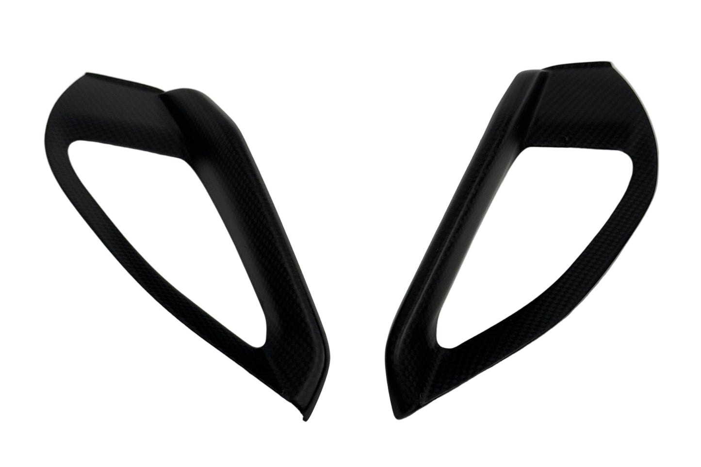 VERKOCHT_Carbon luchtinlaat cover set – Ducati Multistrada V4 / V4 S / Rally (2021–2026) – (gebruikt)
