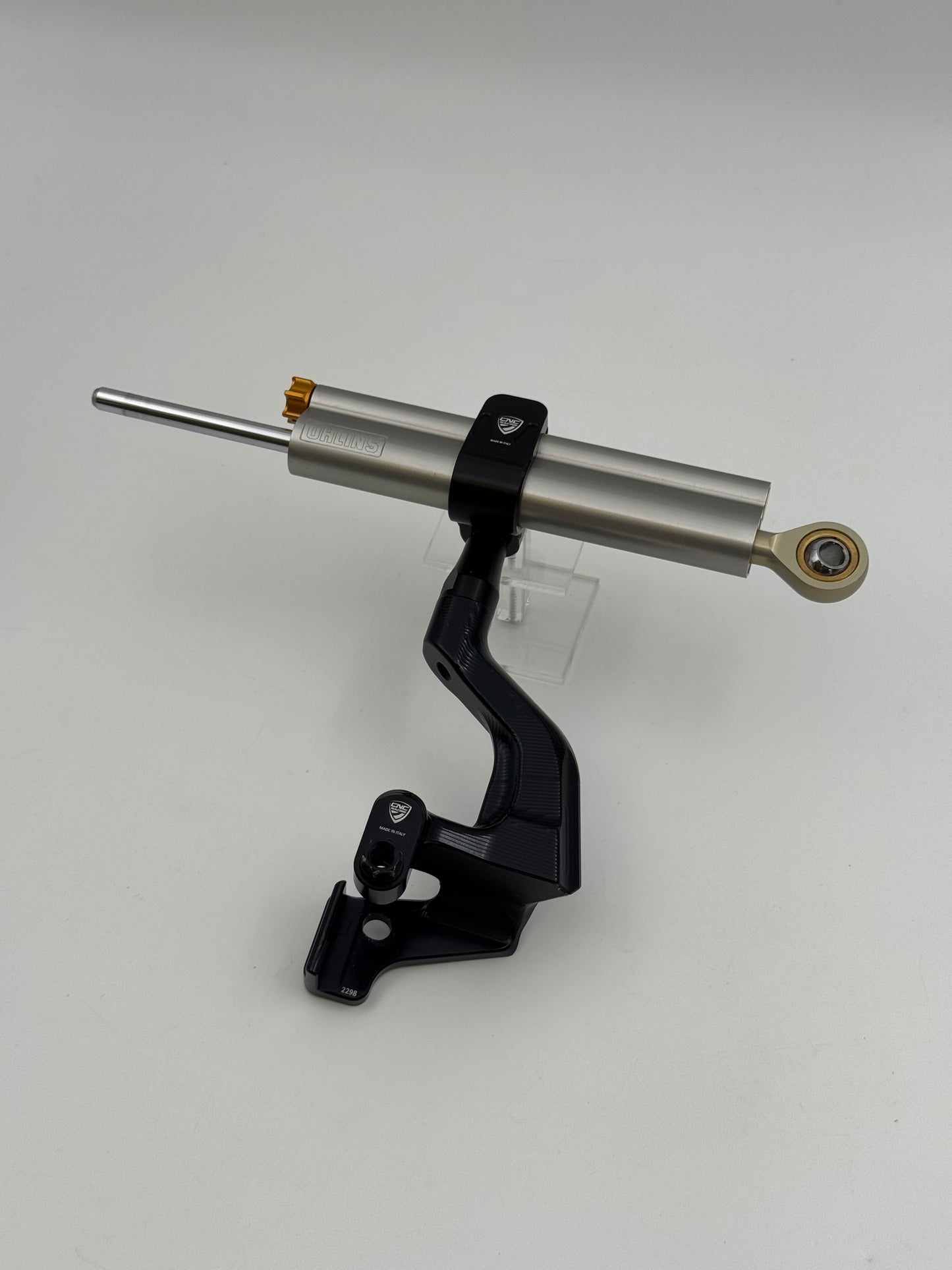 CNC Racing Stuurdemper Montageset – Ducati Multistrada V4 / V4 S / V4 Rally (2021–2026) – (gebruikt)