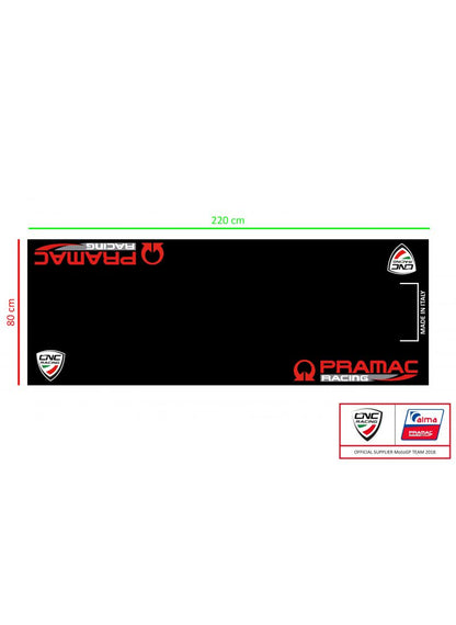 Pit Stop Garage Mat Pramac Limited Edition CNC Racing Aprilia RSV4 Factory (2025+)
