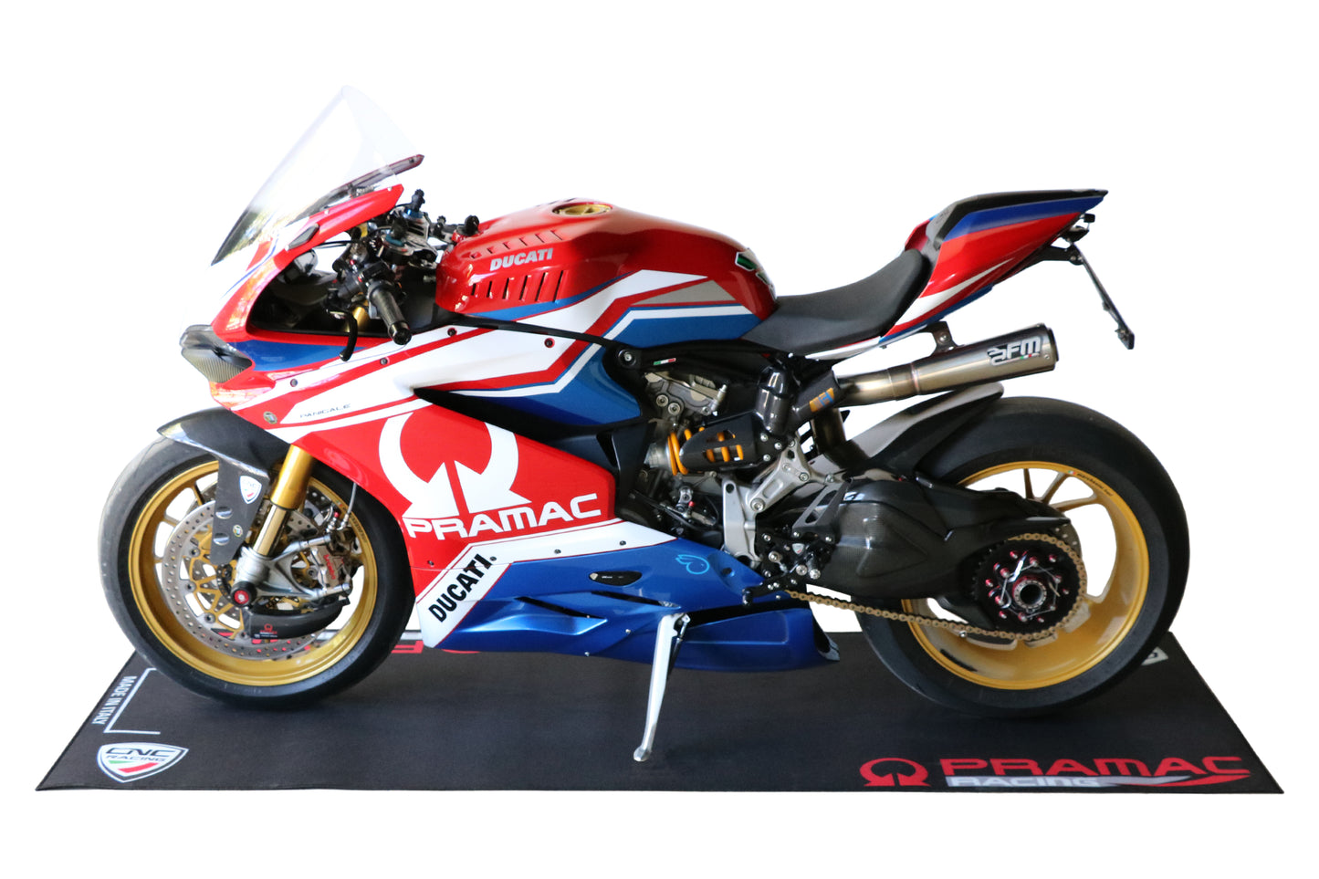 Pit Stop Garage Mat Pramac Limited Edition CNC Racing