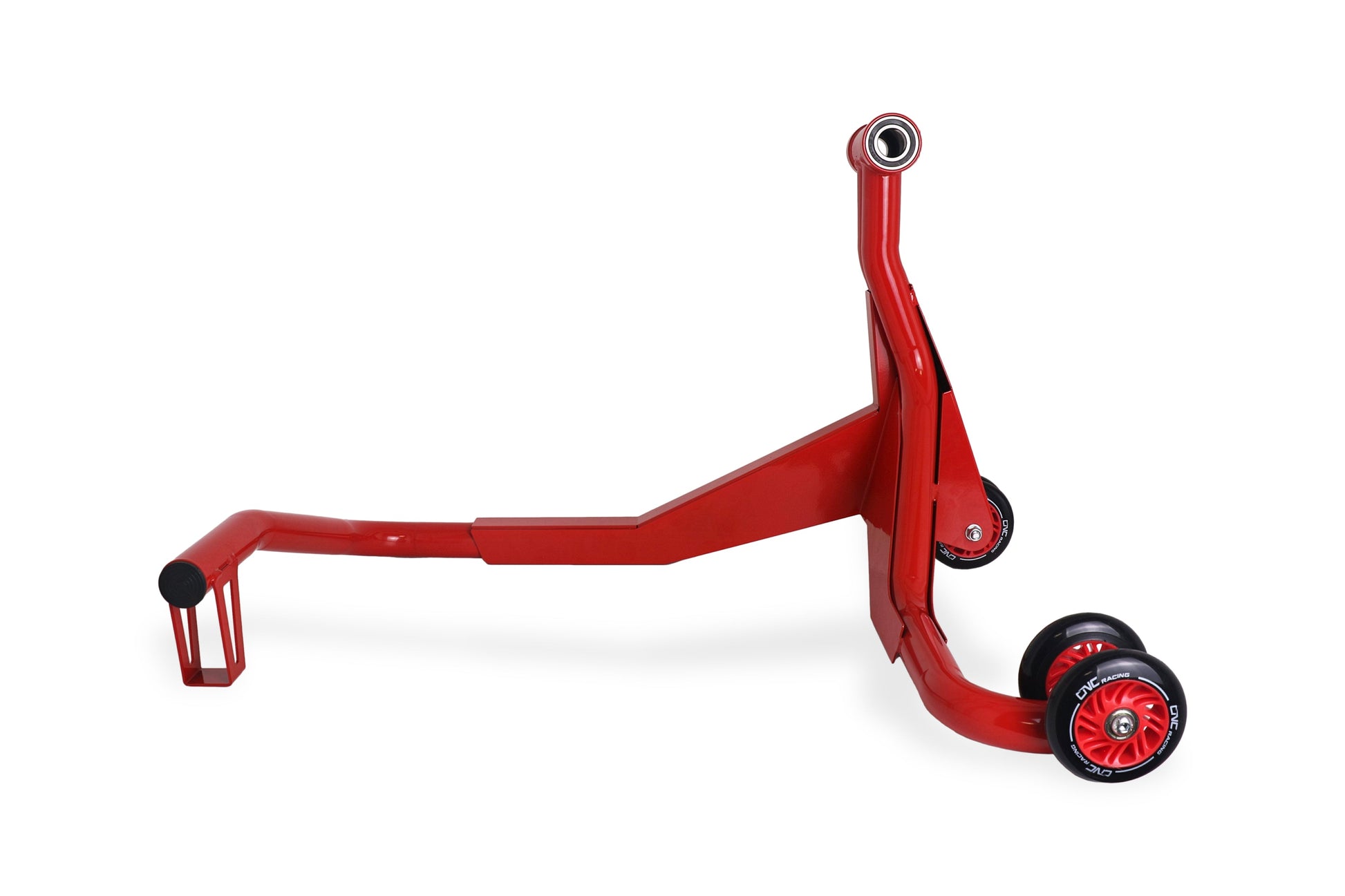 CNC Racing enkelzijdige paddockstand staal incl. 40,6mm pen Ducati Panigale 1199 Tricolore S (2012-2015) zijaanzicht rechts
