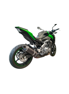 G&G Big Oval slip-on exhaust Kawasaki Z900 2017+