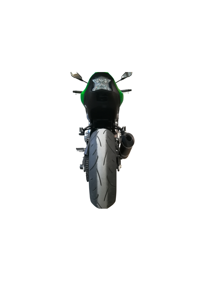 G&G Big Oval slip-on exhaust Kawasaki Z900 2017+