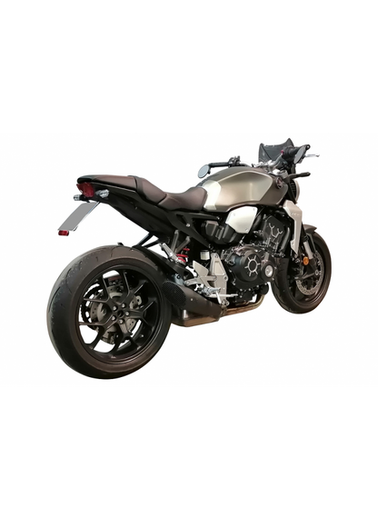 G&G GP slip-on exhaust Zwart Honda CB1000R Neo Sports 2018+