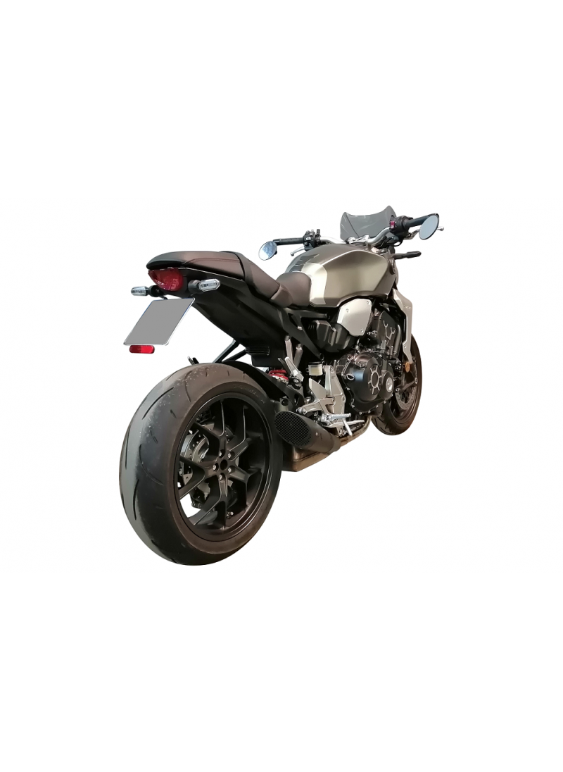 G&G GP slip-on exhaust Zwart Honda CB1000R Neo Sports 2018+