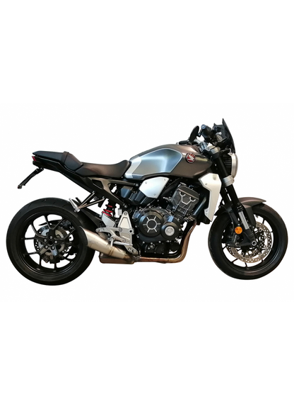 G&G GP slip-on exhaust Shotblasted Honda CB1000R Neo Sports 2018+