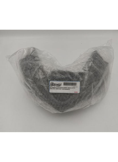 Ermax Nose Fairing Matt Graphite sans pare-brise pour Triumph Street Triple 675R 2009-2010