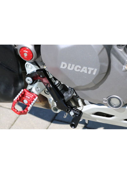 Gear/Rear Brake Lever Kit "Slide" for Multistrada
