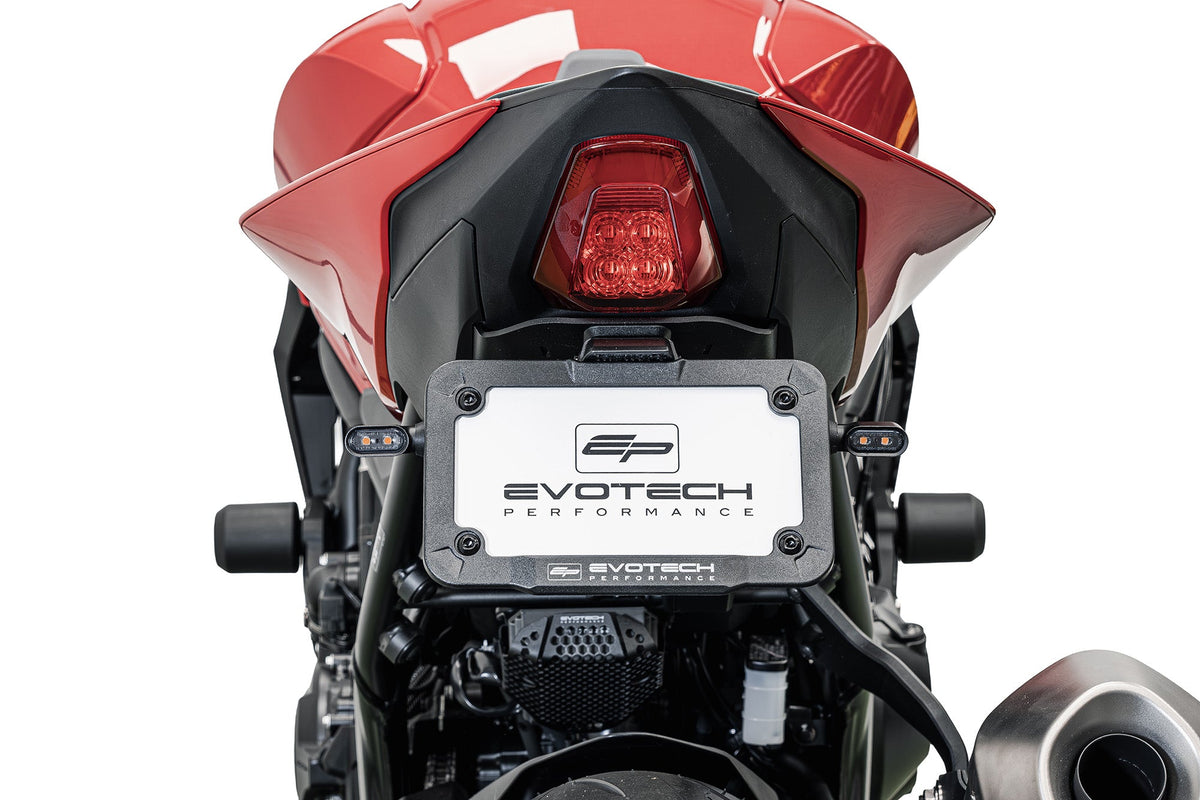 Evotech Verstelbare Kentekenplaathouder incl. V1 knipperlichtset - Honda CB1000 Hornet SP (2025+)