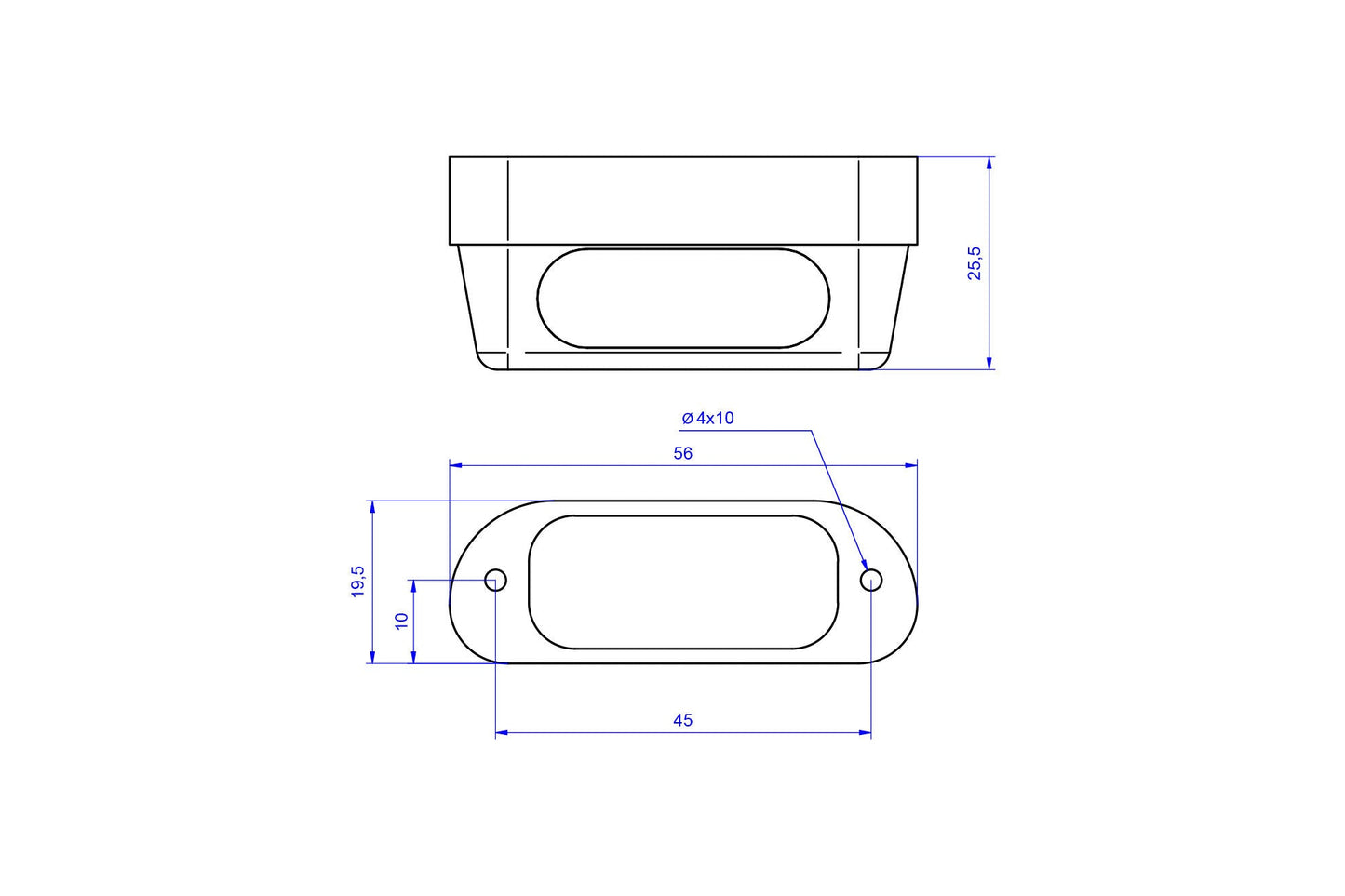 LED kentekenplaatverlichting 'PRO' Honda V3R (2026+)