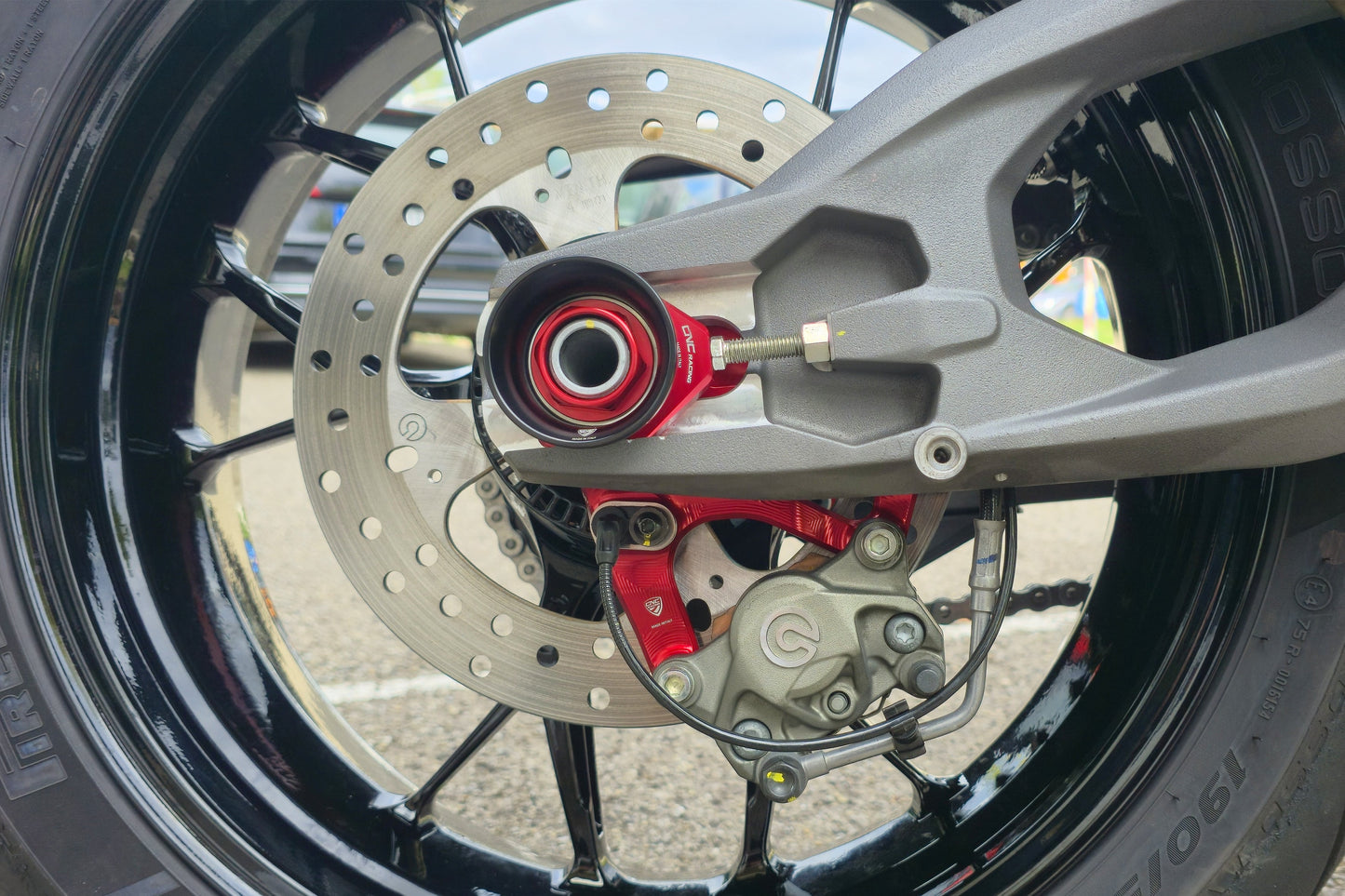 Achterremklauw montagesteun – Ducati Panigale V2S FB63 (2026)