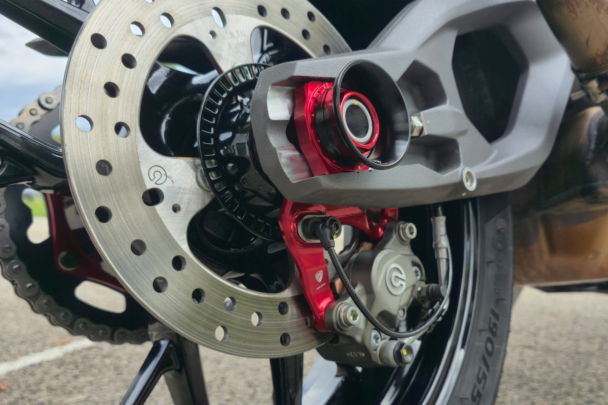 Achterremklauw montagesteun – Ducati Panigale V2S FB63 (2026)