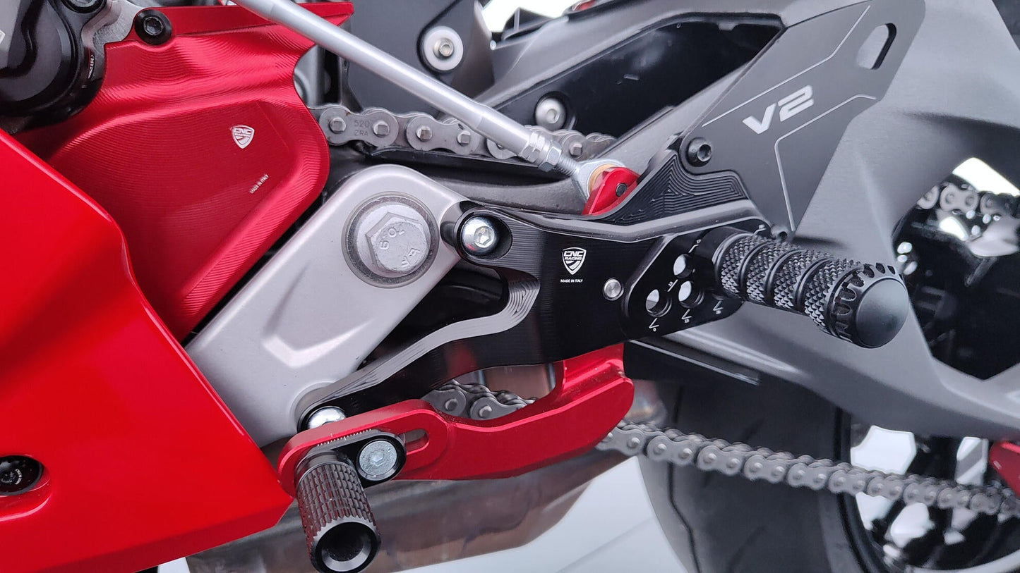 Verstelbare remschakelset PE418 CNC Racing - Ducati Panigale V2 MM93 (2026)