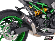 CR-T carbon uitlaatdemper (EURO5+) met carbon hitteschild Kawasaki Z900 (2025+)