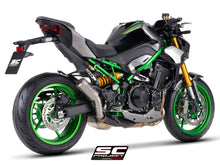 CR-T titanium uitlaatdemper (EURO5+) met carbon hitteschild Kawasaki Z900 (2025+)