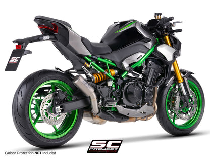 CR-T titanium uitlaatdemper (EURO5+) Kawasaki Z900 (2025+)
