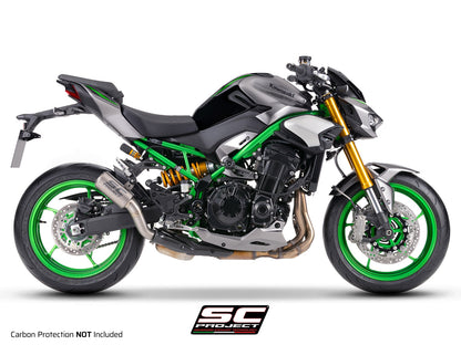 CR-T titanium uitlaatdemper (EURO5+) Kawasaki Z900 (2025+)
