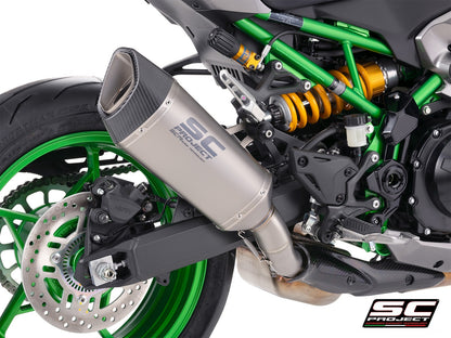 SC1-R titanium uitlaatdemper (EURO5+) Kawasaki Z900 (2025+)