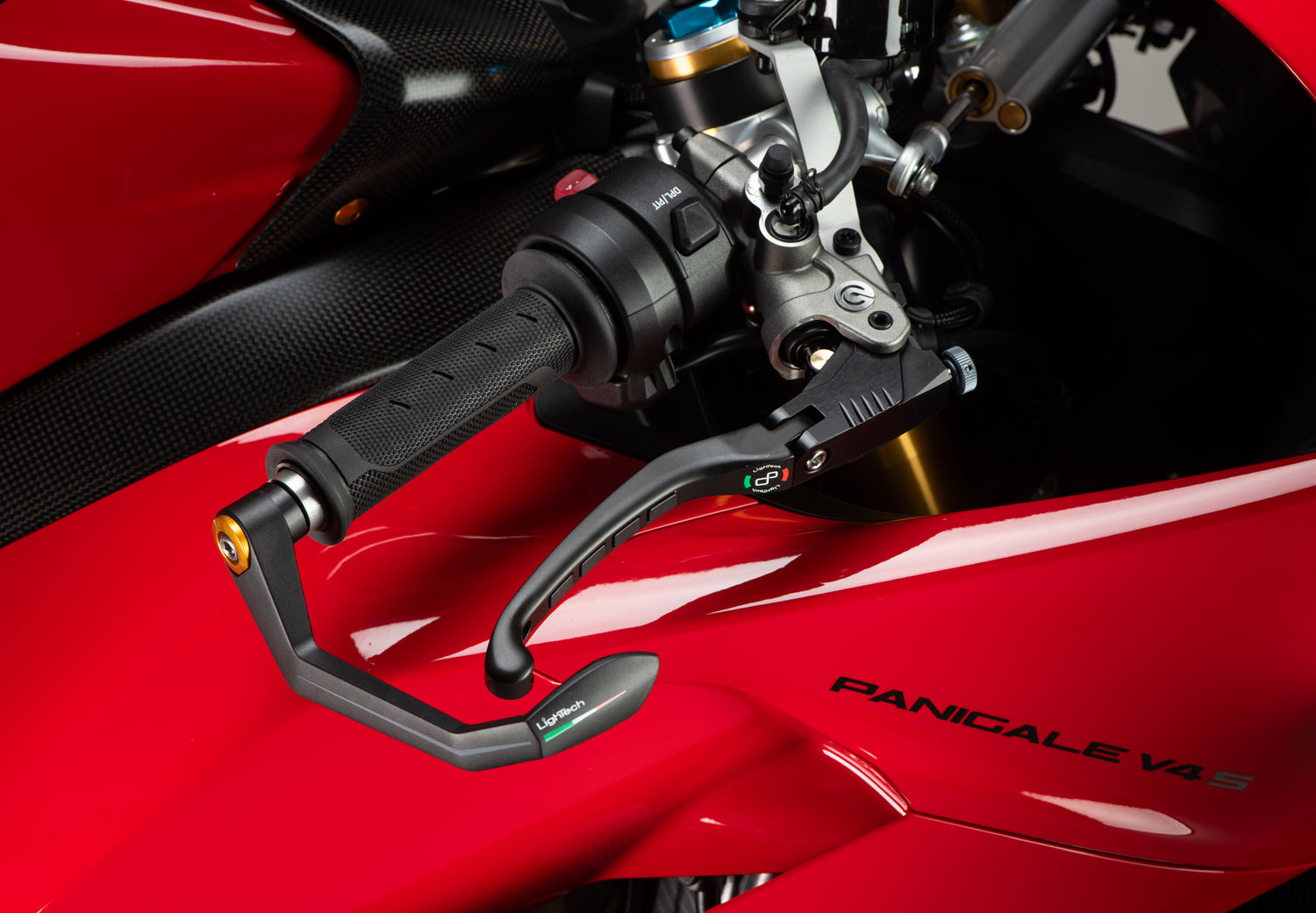 LighTech magnesium opklapbare rem- en koppelingshendelset (Alien-model) Ducati Panigale 1199 Tricolore S  (2012 - 2015)