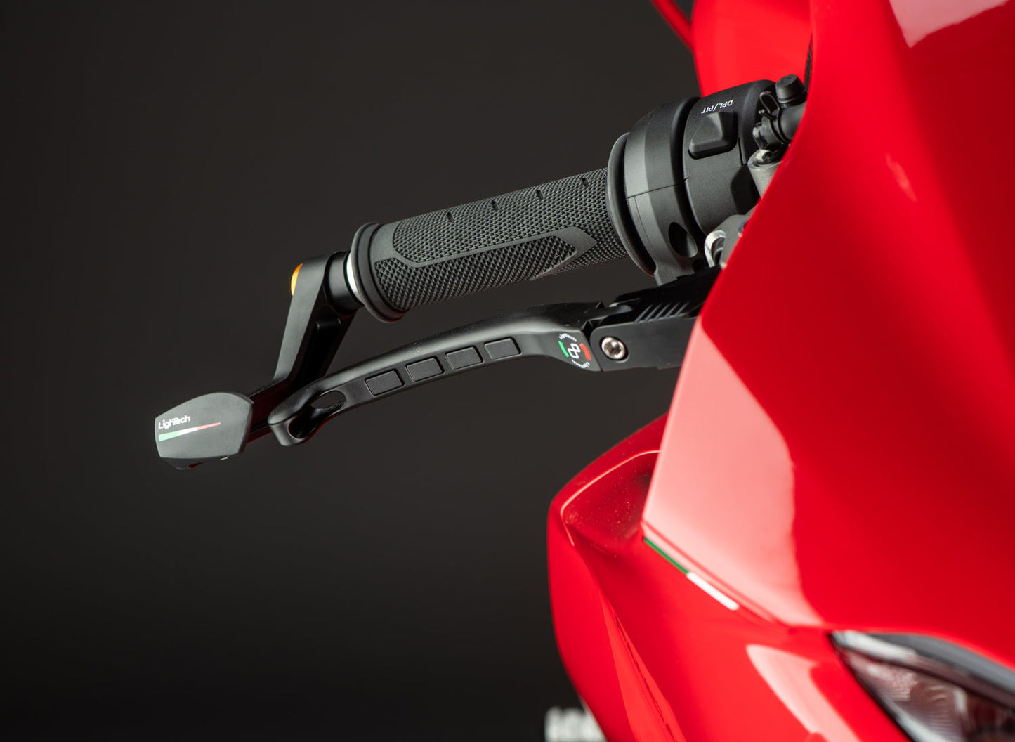 LighTech magnesium opklapbare rem- en koppelingshendelset (Alien-model) Ducati Monster 1200  (2017 - 2021)