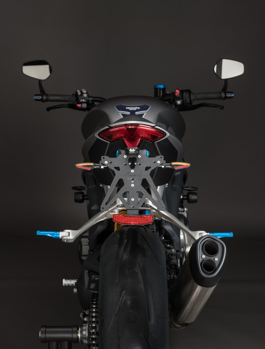Poste de plaque d'immatriculation «Race» LightEch - L'innovation rencontre l'élégance - Ducati Streetfighter V2 2021-2024