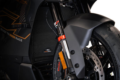 Radiatorcover Evotech (Black) - KTM 990 RC R (2026+)